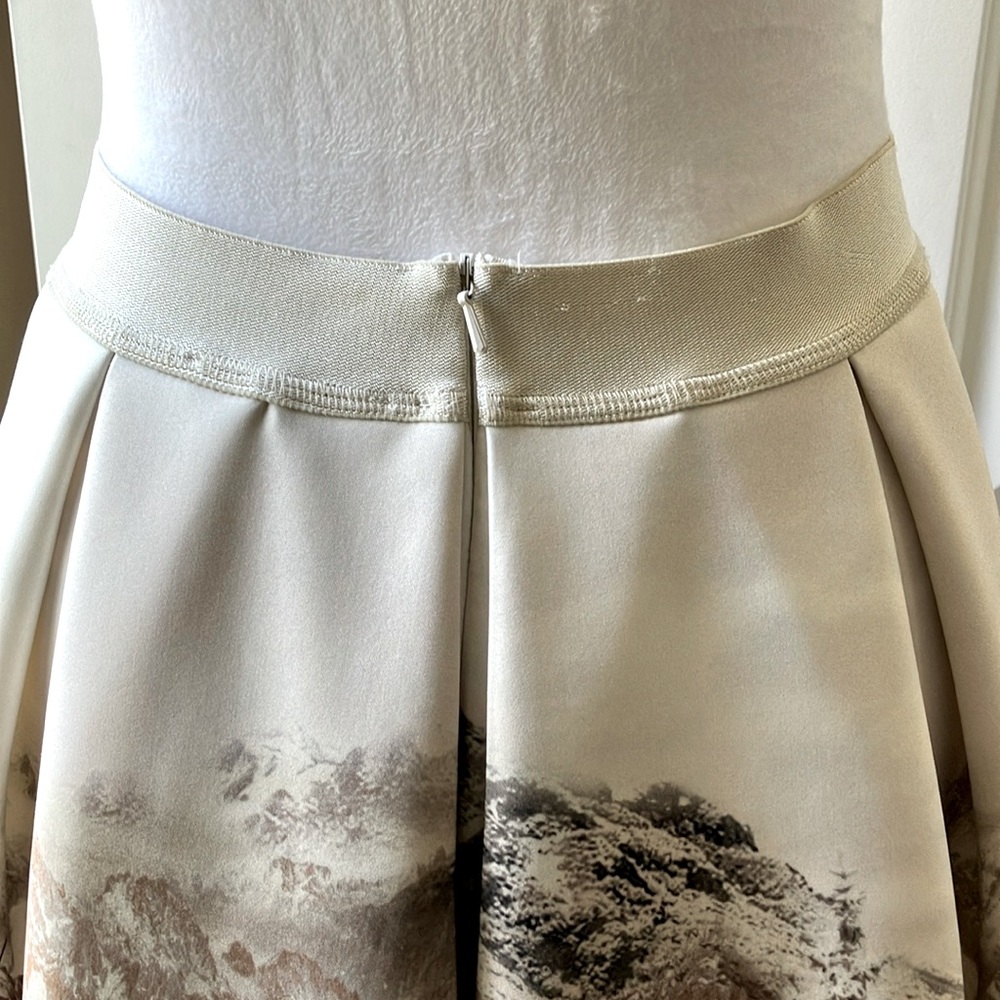 JAKIOO A-line Skirt Floral Pattern Multicolor Size S/M - Picture 8 of 15